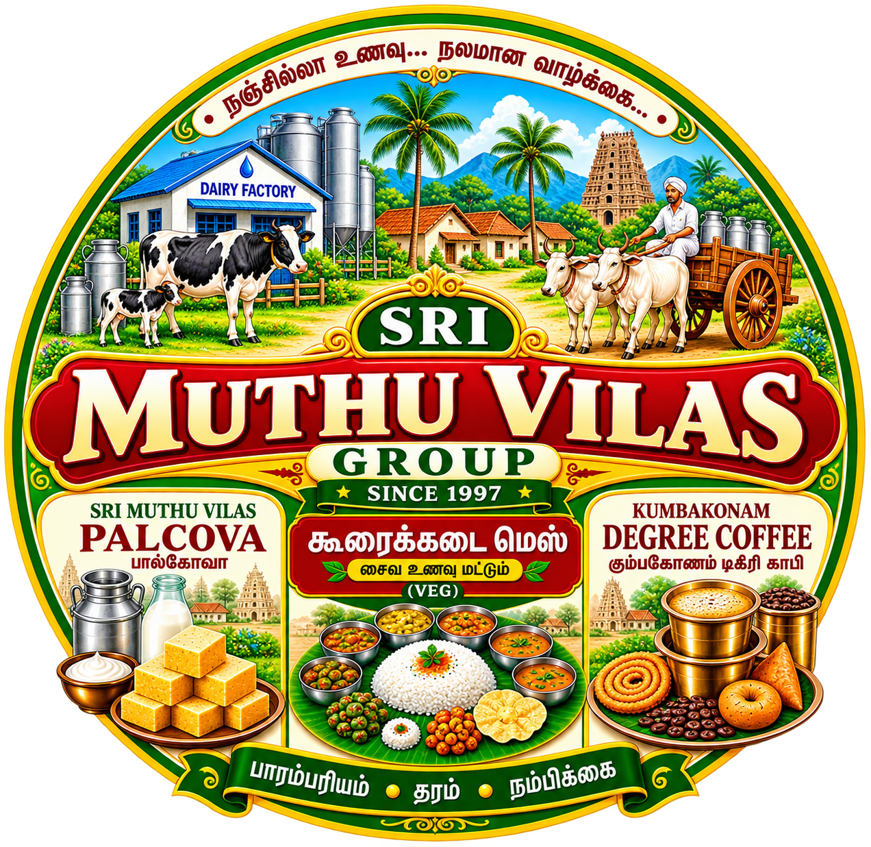 Sri Muthu Vilas Group logo